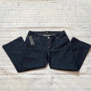 Massimo Short Plus Size Jeans- dark wash